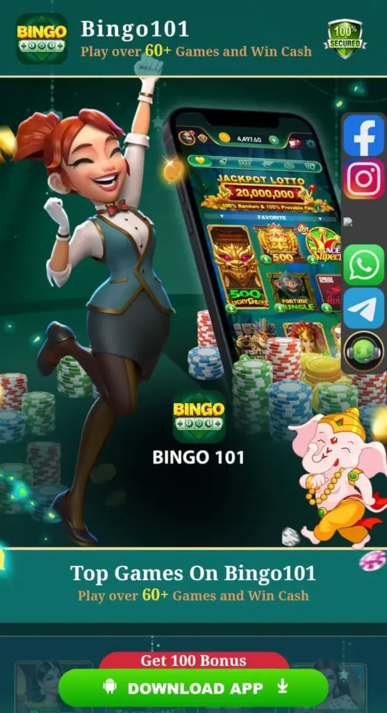Bingo 101 APK Download | Login, Registration Withdrawal