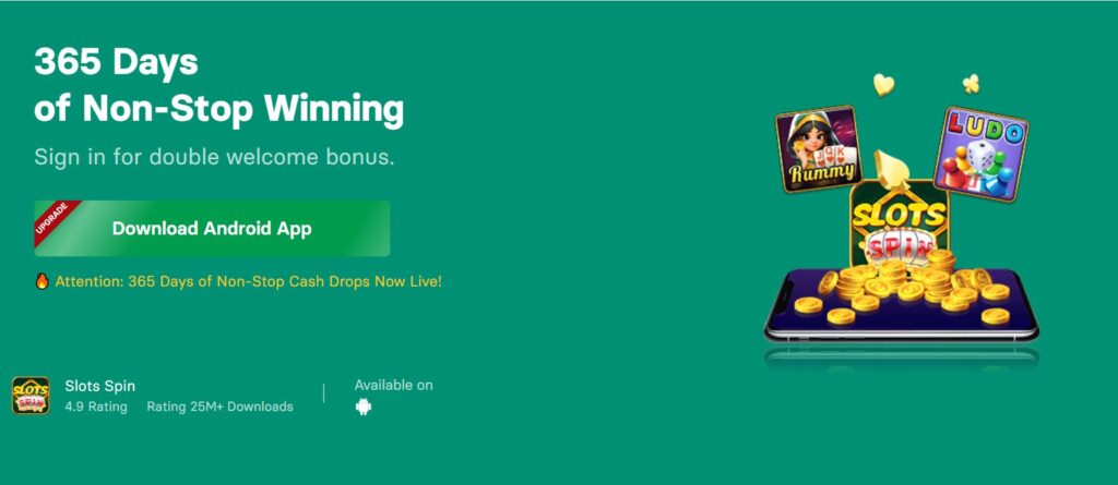 Slots Spin Game APK Download & Direct Play – ₹71 Bonus